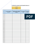 Formato de Dispositivos Utilizados Por Estudiante en Aula y Resumen de Sede