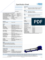 Fedco MSS 200 Spec Sheet
