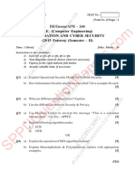 Be - Computer Engineering - Semester 8 - 2019 - March - Information and Cyber Security Ics Pattern 2015
