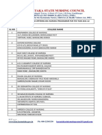 BSC Recognised List - FINY30