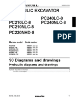 PC210 (220) - 8 UEN00084-01 Diagrams & Drawings