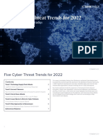 Five Cyber Threat Trends For 2022 (Darktrace)