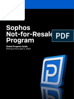 Sophos Not For Resale Program 2022