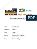 Individual Assignment Lê Minh Trang HS140444 FIN1402