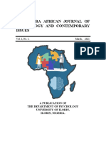 Influence of Underemployment and Perception of Pay Equity On Unethical Work Attitude Among The Non-Commissioned Officers in The Nigerian Army