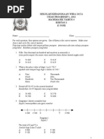 LATIHAN MATEMATIK - DARAB