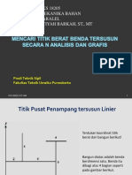 2 Titik Berat Penampang Tersusun Dan Secara Grafis Dan Analitis Serta Statis Momen