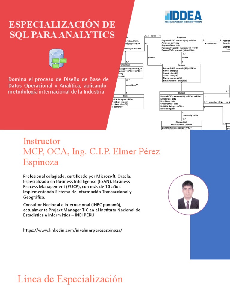 Especialización de SQL para Analytics | PDF | SQL | Bases de datos