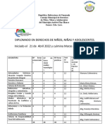 Diplomado en Derechos de Niños