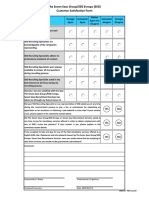 Appendix 27 - Customer Satisfaction Form