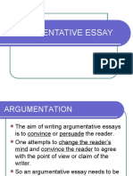 Argumentative Essay Powerpoint (1)
