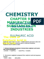 Chemistry: Manufactured Substances in Industries