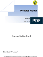 Diebetes Melitus: Pembimbing: Dr. Lies Luthariana, Sp. PD
