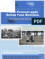 Peran Perawat Pada Setiap Fase Bencana