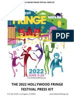 2022 Hollywood Fringe Festival 