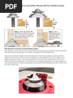 How To Set Up A Lock Miter Router Bit For Perfect Joints