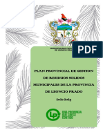 Plan de gestión de residuos 2021-2025