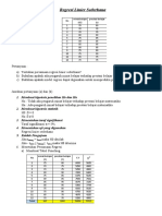 Regresi Linier Sederhana