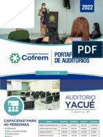 Portafolio Auditorios Capacitación Empresarial 2022