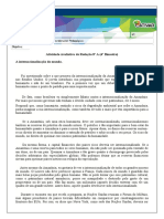 Atividade Avaliativa de Redação 8º B CAM