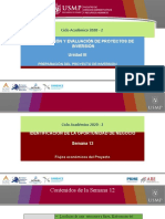 USMP S12 Flujos de Caja e Inversiones Del Proyecto