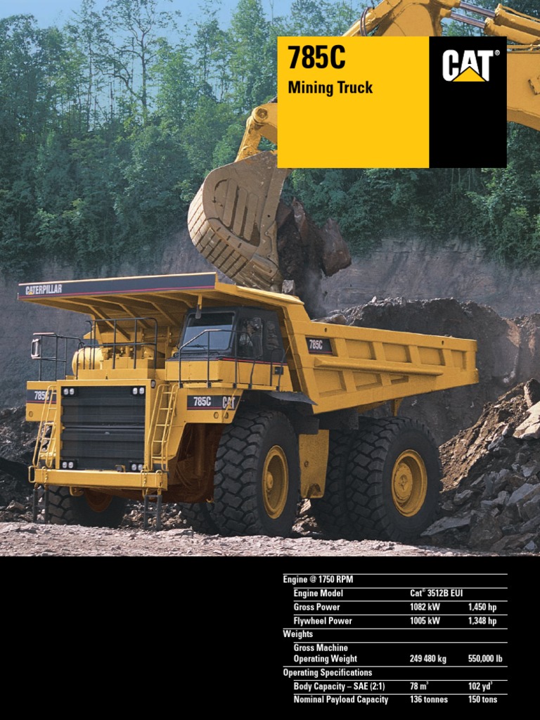 785C Especificaciones | PDF | Manual Transmission | Transmission ...