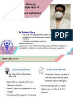 2 DR Rakesh Garg - Oxygen Monitoring