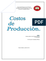 Costo de Produccion