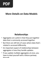 More Details On Data Models