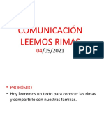 Leemos Rimas