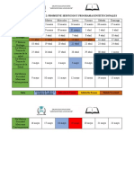 Calendario Bachillerato Semanal Modulo II