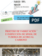 Proceso de Fabricación de Spool de Tubería