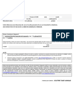 13 Formular Scutire Taxe Vamale