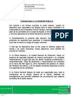 Boletín de Prensa 22 de Mayo 2022