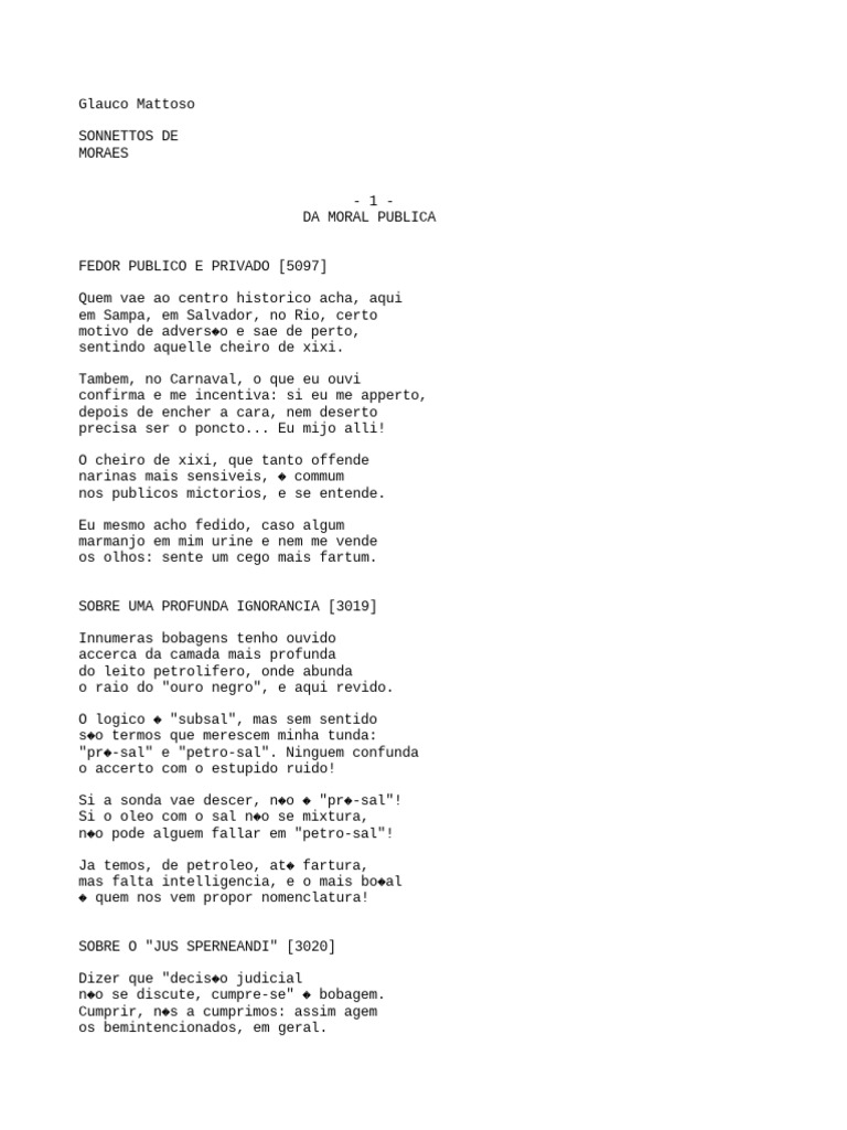 Glauco Mattoso de Moraes PDF