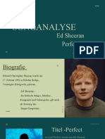 Songanalyse: Ed Sheeran Perfect
