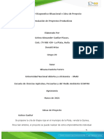 Fase 2-Diagnostico Situacional - Formulación de Proyectos