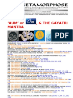 Mantras Om or Aum and The Gayatri Mantra