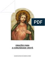 Livro ''Orações para A Comunidade Cristã''