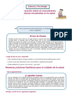 Prácticas ancestrales para el cuidado de la salud