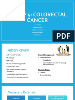 Group 5 Colorectal Cancer Case Study