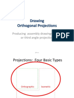 Engineering Drawing Lesson 3 Orthogonal Projections