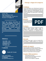 Plantilla - Presentacion de Pitch (One Page)