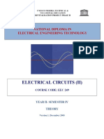 EEC 249 Electric Circuit 2 THEORY - Unesco1