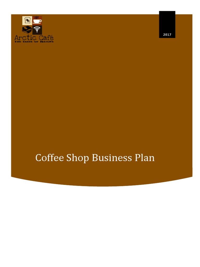 Business Plan PDF Coffeehouse Coffee