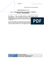 Dpayt 11-2022 Sieel - Sistema Expediente Electrónico - Atención Virtual - Asesoramiento