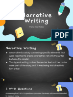 Narrative Writing: Theme: Role Models