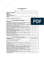 EVALUACION DIAGNOSTICA NT1