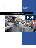 Informalidad - 2022