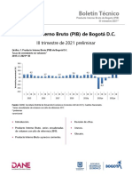 Boletin Tecnico Pib Bogota III Trim2021